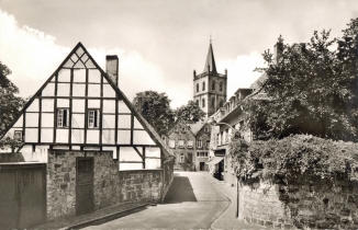 Blick aus der Klosterstraße zur Christuskirche 